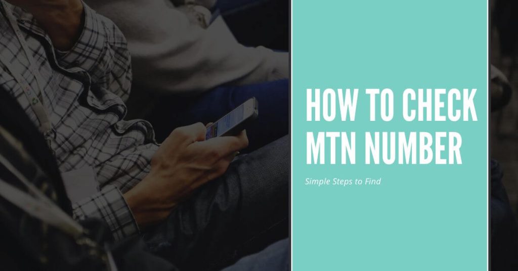 How to show my mtn number