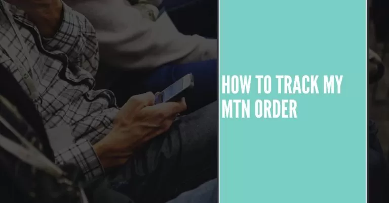 track MTN orders