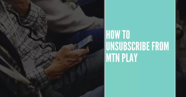 MTN pay unsubscribe